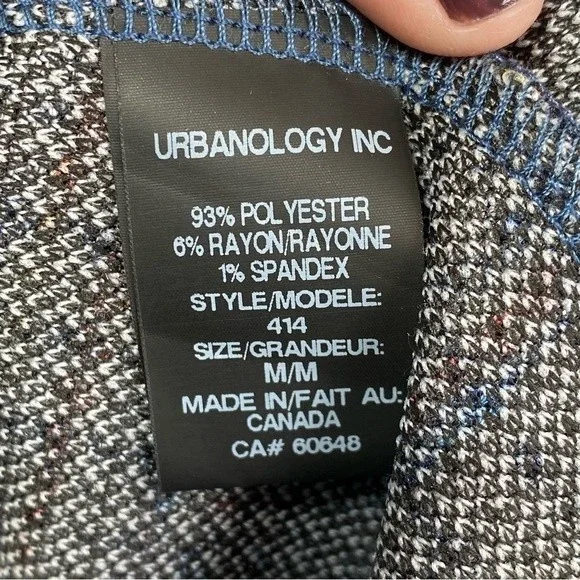 Pure Essence- Multicolored Long Sleeve Tunic Top- Sz. M - Picture 5 of 10